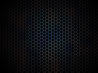 hexagon mesh_digital style pattern_1