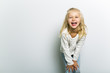 © Louis-Photo - Cute girl 4-5 year old posing in studio