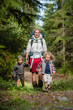 © Andreas Gradin/Stocksy - hiking mother and children