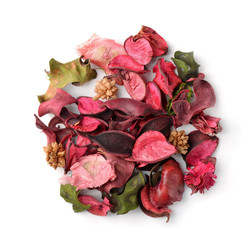 Wall Mural - Top view of potpourri