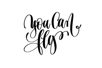 Wall Mural - you can fly motivational and inspirational quote