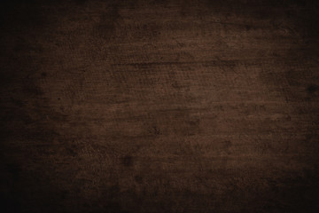 Wall Mural - Old grunge dark textured wooden background,The surface of the old brown wood texture