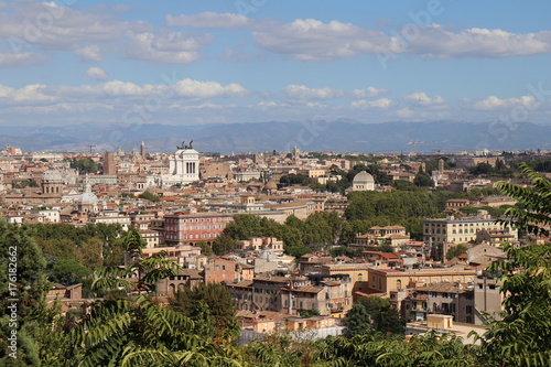 Zdjęcie XXL widok z lotu ptaka na Rzym