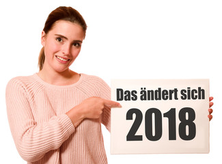 Sticker - Das ändert sich 2018