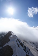 Elbrus - stratovolcano in the Caucasus - the highest mountain peak in Russia and Europe, included in the list of the highest peaks of the world 