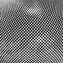 Wall Mural - vector abstract dotted background. black and white halftone effect vector illustration.