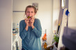 © Alexander - pregnant woman eating pickles and chocolate