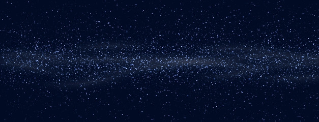 Wall Mural - space stars background. light night sky vector.