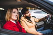 © LIGHTFIELD STUDIOS - couple riding car