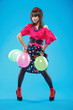 © mikelaptev - Pin-up girl with balloons