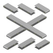 © kupchynskyi12 - Factory transporter 3D. Conveyor  isometric.