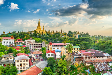 Wall Mural - Yangon, Myanmar