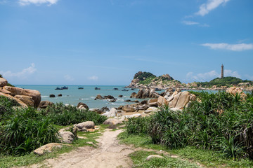 Wall Mural - View of the Ke Ga Lighthouse, Phan Thiet, Vietnam