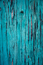 Wood Texture Background. Old Wood Painted In Blue