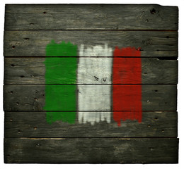 Wall Mural - italienische flagge