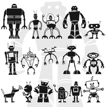 Robots Vector Set