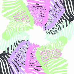   illustration abstract zebra