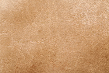 brown used leather abstract texture, macro shot