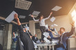 © alfa27 - Happy successful business people in office having fun throwing documents