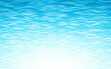 Wall Mural - blue waves background