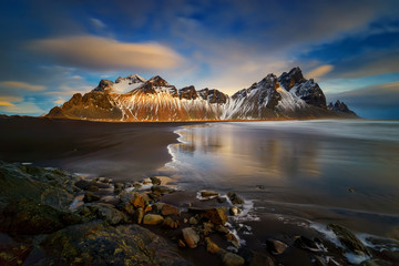 Wall Mural - stokksnes dawn