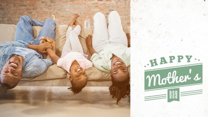 Sticker - Composite image of mothers day greeting