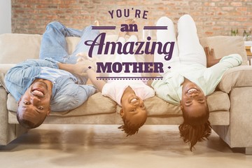 Sticker - Composite image of mothers day greeting