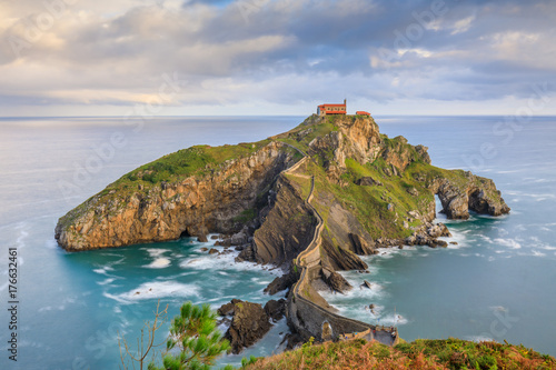 San Juan de Gaztelugatxe Tablou Canvas