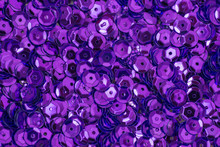 Background Of Purple Sequins