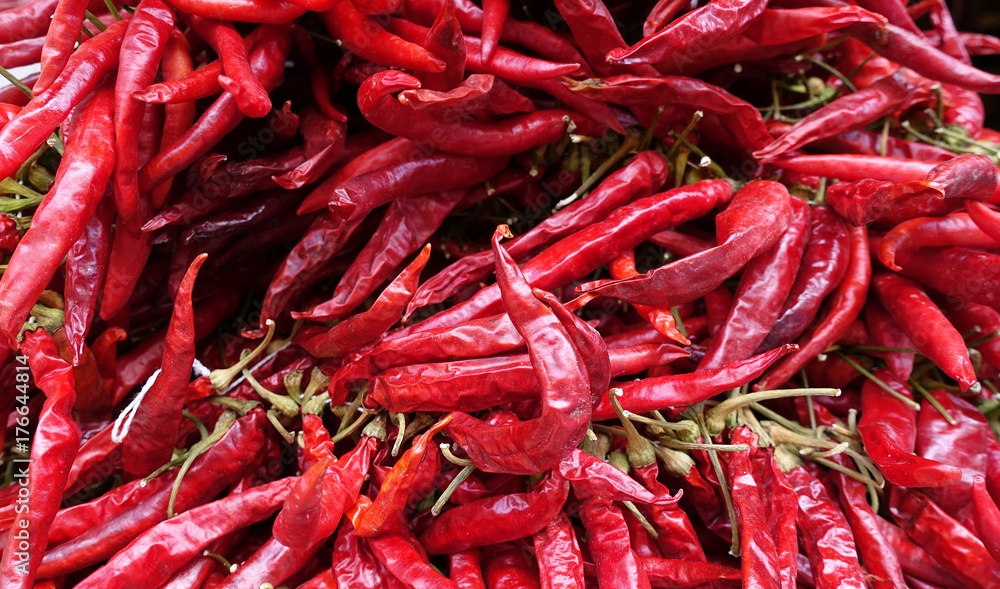 P@iement Fruits Rouges Piments rouges Stock Photo | Adobe Stock