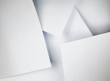 Composition Of White Paper Sheets