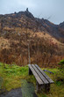 Panoramic view of Mount Usu. Mount Usu is an active stratovolcano in the Shikotsu-Toya National Park, Hokkaidō, Japan. It has erupted four times since 1900. To the north lies Lake Toya.