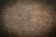 Brown Old scratched rusty metal surface. Vintage baking sheet for the oven, abstract background