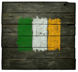 Wall Mural - irische flagge