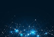 © bannosuke - Abstract network connection background. Technology concept.