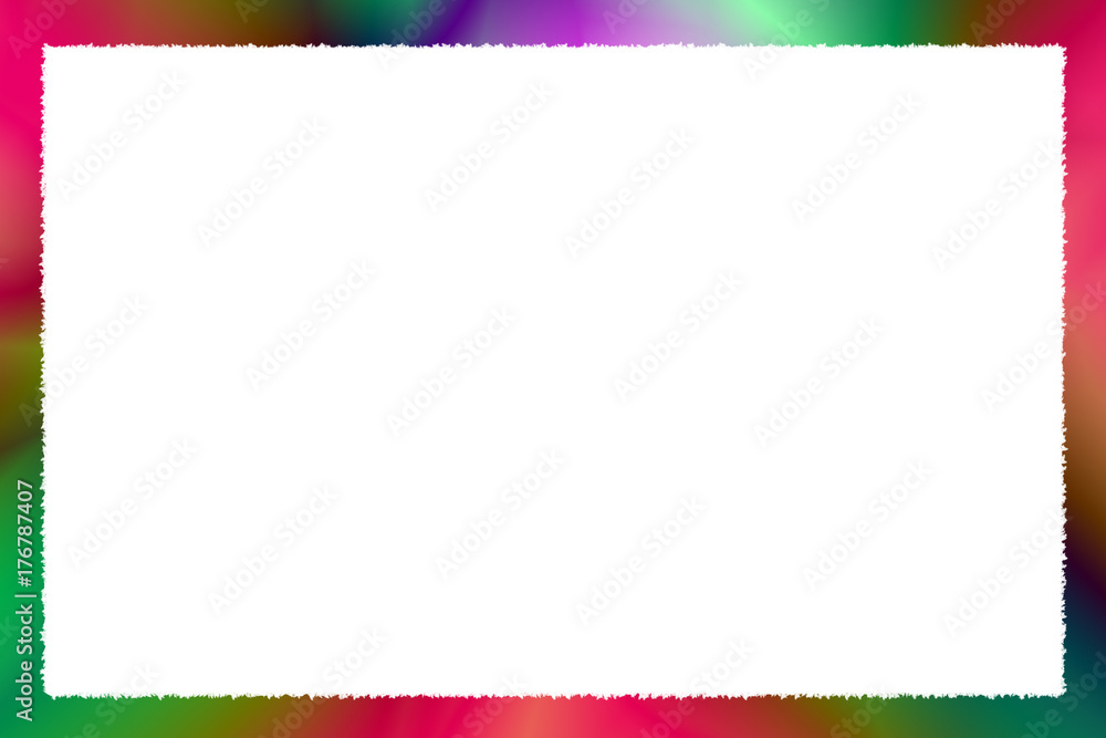 Colorful Border Stock Illustration | Adobe Stock