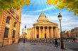 Pantheon In Latin Quartier, Paris France