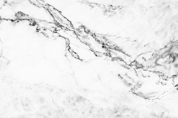 Poster - elegant black and white marble background