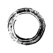Enso circle. Buddhist symbol for the freedom of mind and zen. Handmade vector ink painting.