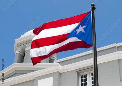 Plakat Flaga Portoryko