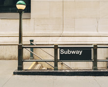 New York City Subway Entrance