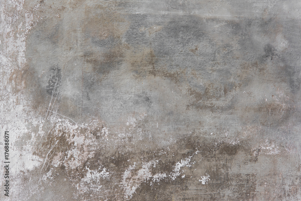 Rustic scrtached concrete wall texture background - obrazy, fototapety, plakaty 