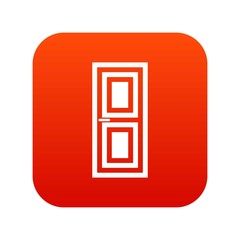 Sticker - Door icon digital red