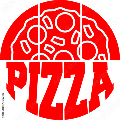 Logo Text Schrift Flagge Italien Farben Pizza Rund Gross Comic Cartoon Clipart Salami Paprika Buy This Stock Illustration And Explore Similar Illustrations At Adobe Stock Adobe Stock