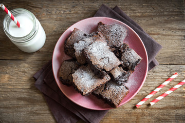 Canvas Print - Brownies for Christmas