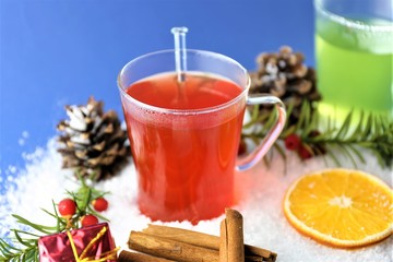 An Image of a winter drinks - Christmas drink