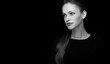 © spaxiax - black and white portrait of a beautiful woman