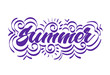 © sergeygerasimov - Lettering poster.  Vector illustration.