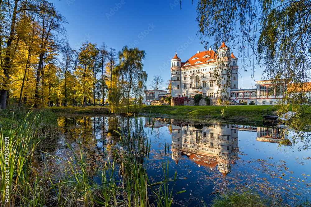 Pałac w Wojanowie - obrazy, fototapety, plakaty 