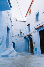 Blue Painted Street